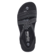 Slip-Sandalen SUMMER SPARKLE  Schwarz