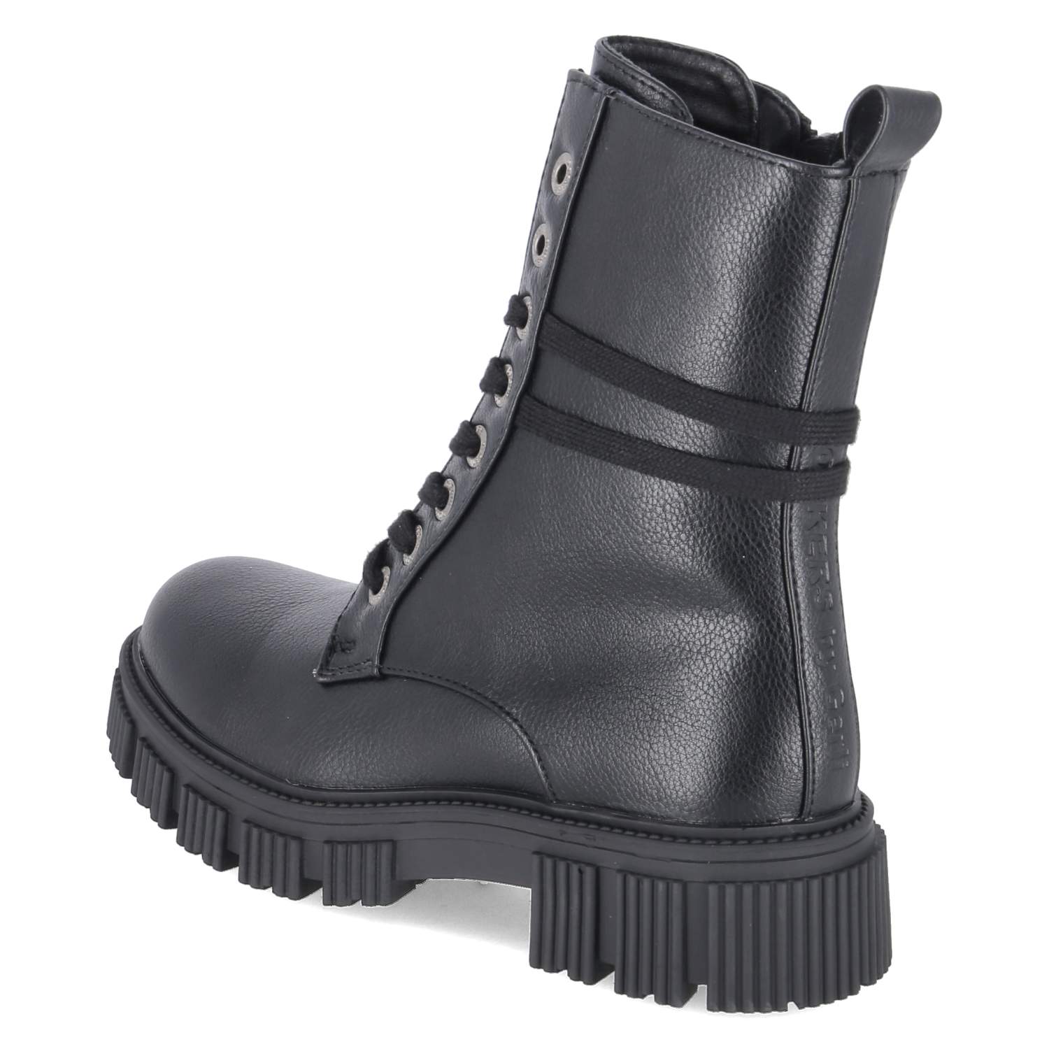 Schnürboots  Schwarz