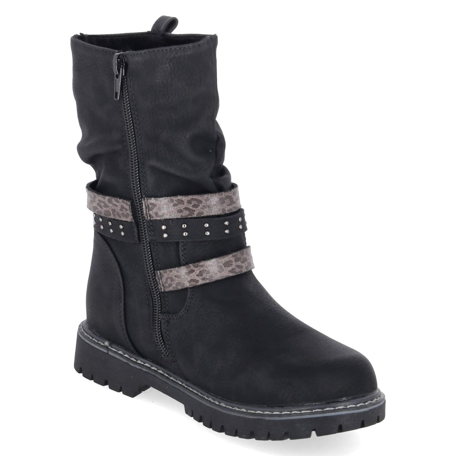Winterstiefelette  Schwarz