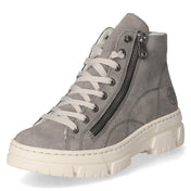 Schnürstiefeletten  Grau