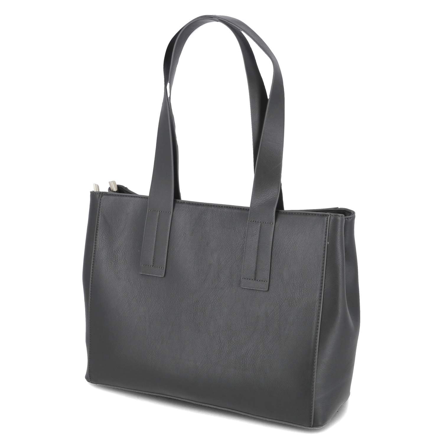 Schultertasche  Grau