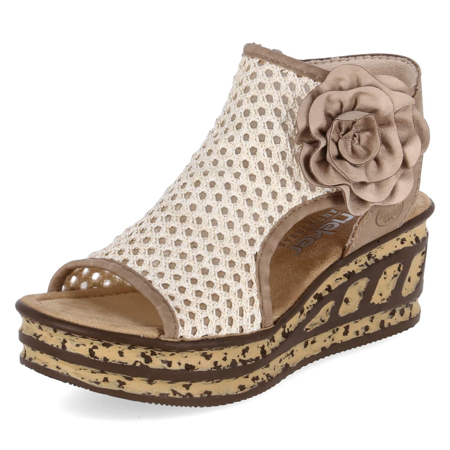 Keilsandaletten  Beige