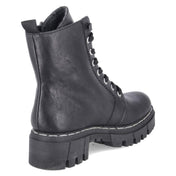 Schnürboots  Schwarz