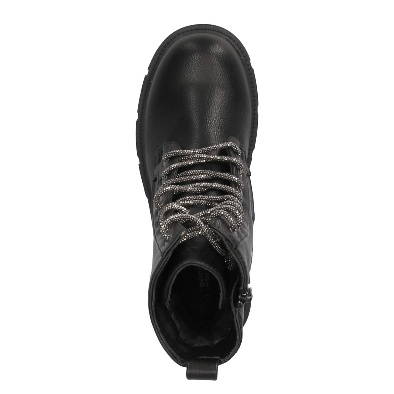 Schnürboots  Schwarz