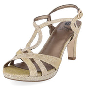 Glam-Sandaletten  Gold
