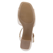 Sandaletten  Beige