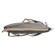 Schultertasche  Grau