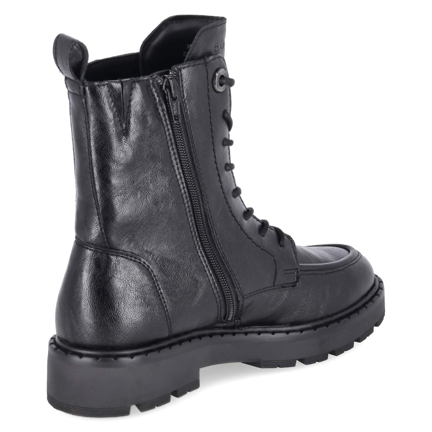 Schnürstiefeletten  Schwarz