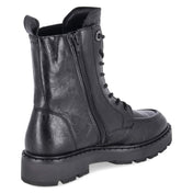 Schnürstiefeletten  Schwarz