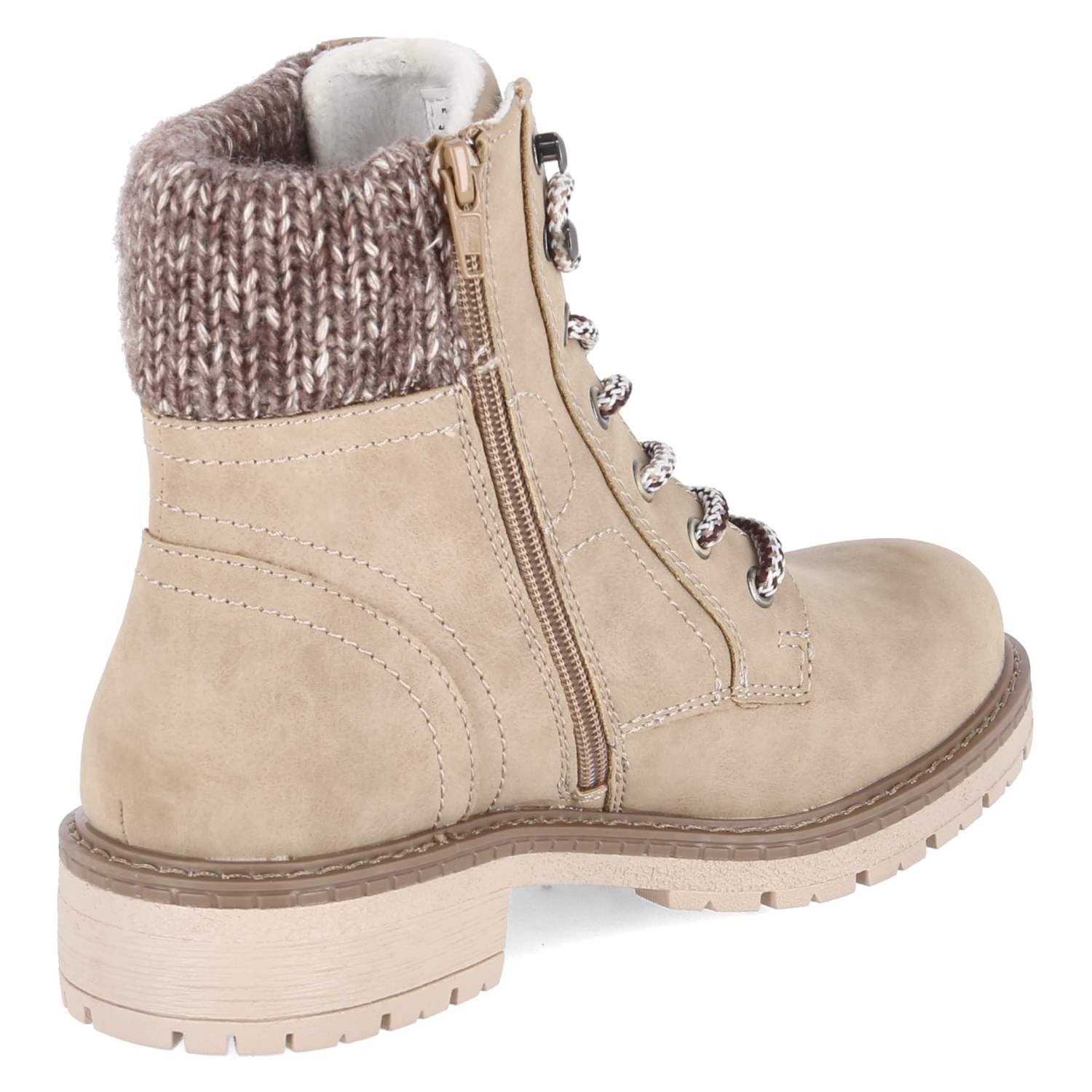 Schnürboots  Braun