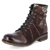 Schnürstiefeletten  Braun