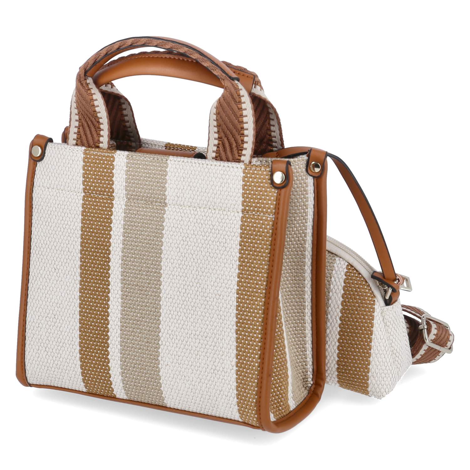 Mini Tote Set  Beige