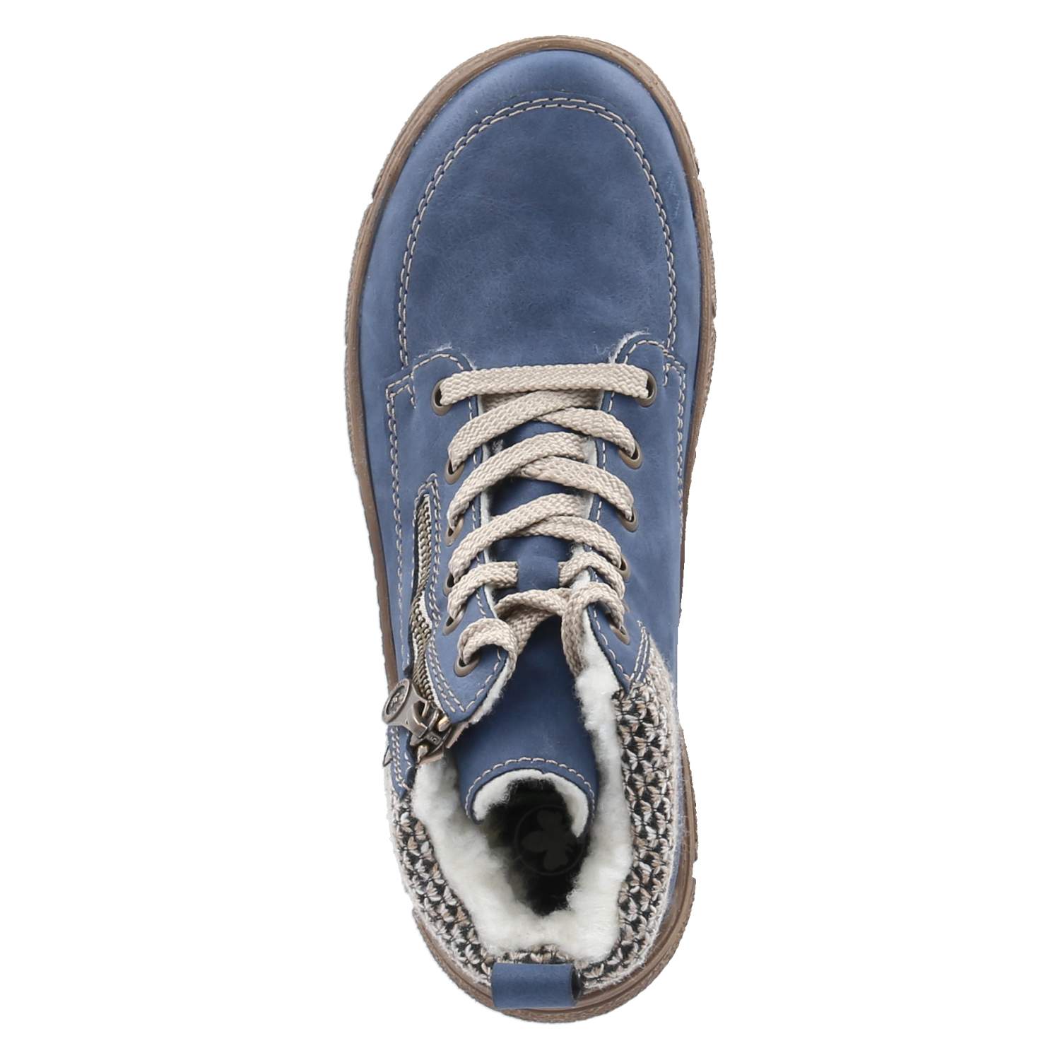 Schnürboots  Blau