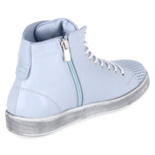 Schnürstiefeletten  Blau