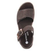 Plateau-Sandalen  Braun