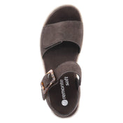 Plateau-Sandalen  Braun