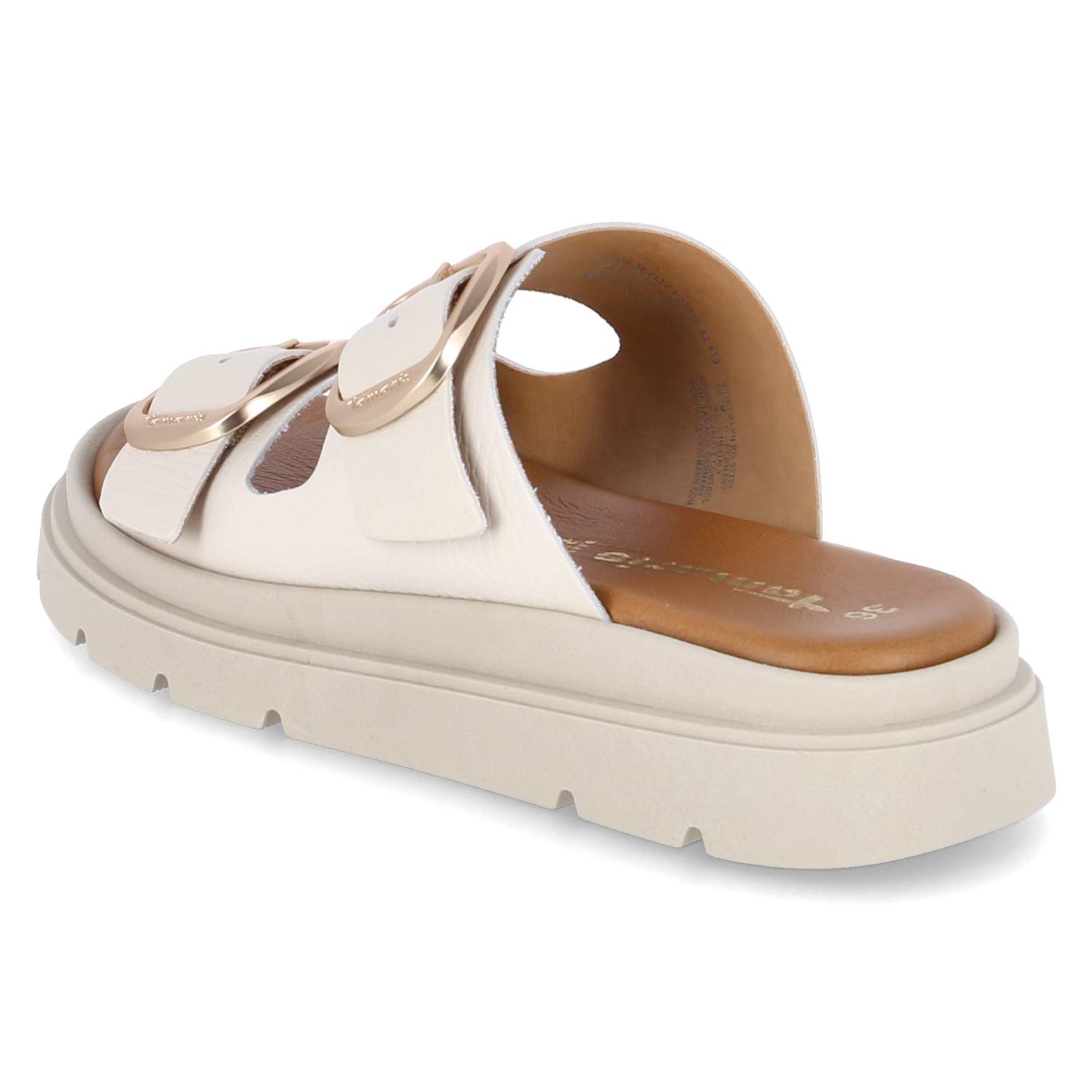 Pantoletten  Beige