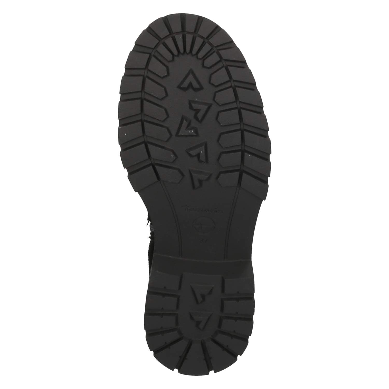 Schnürstiefeletten  Schwarz