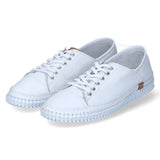 Halbschuhe Weiß