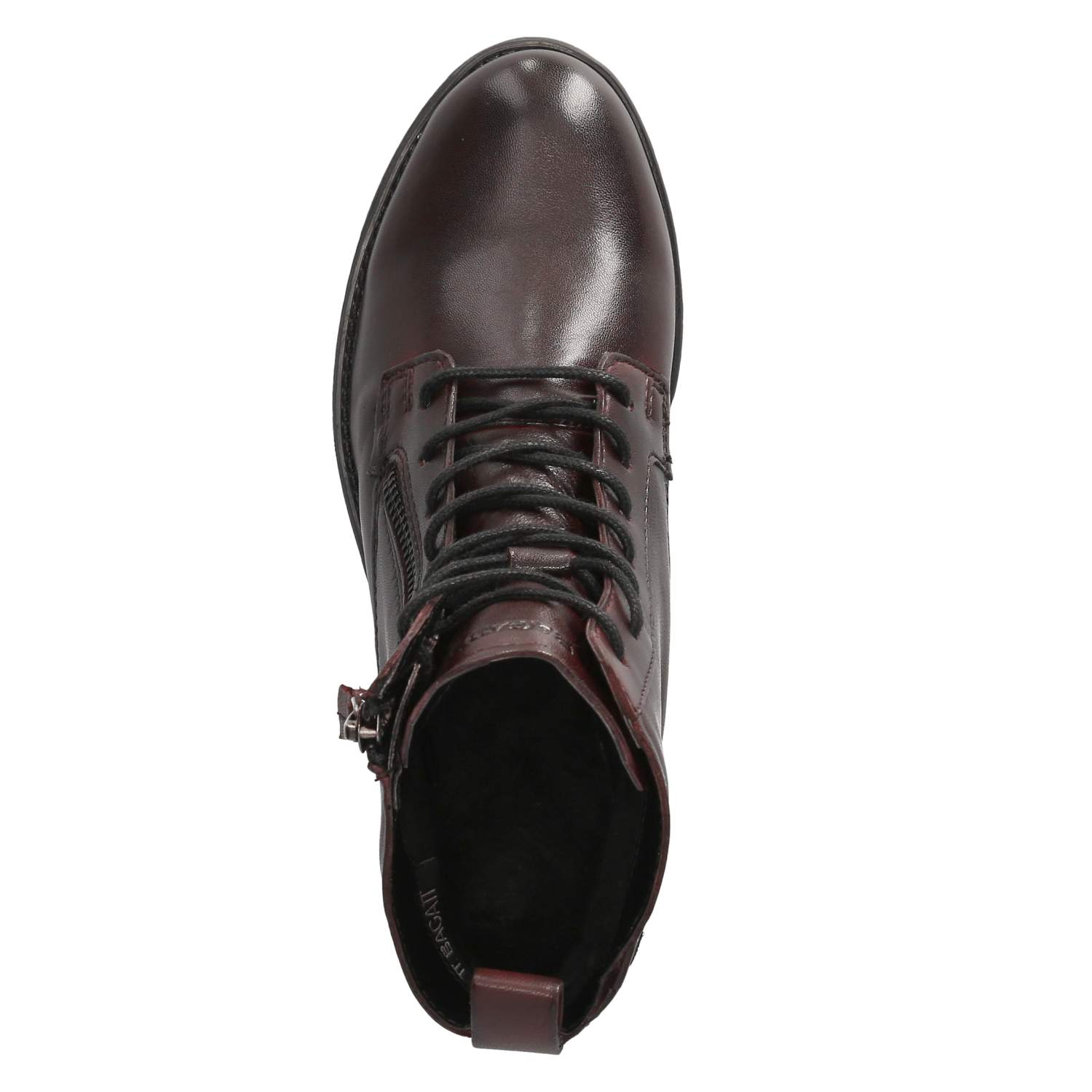 Schnürstiefeletten  Rot