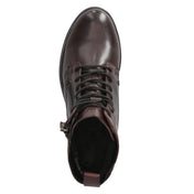 Schnürstiefeletten  Rot