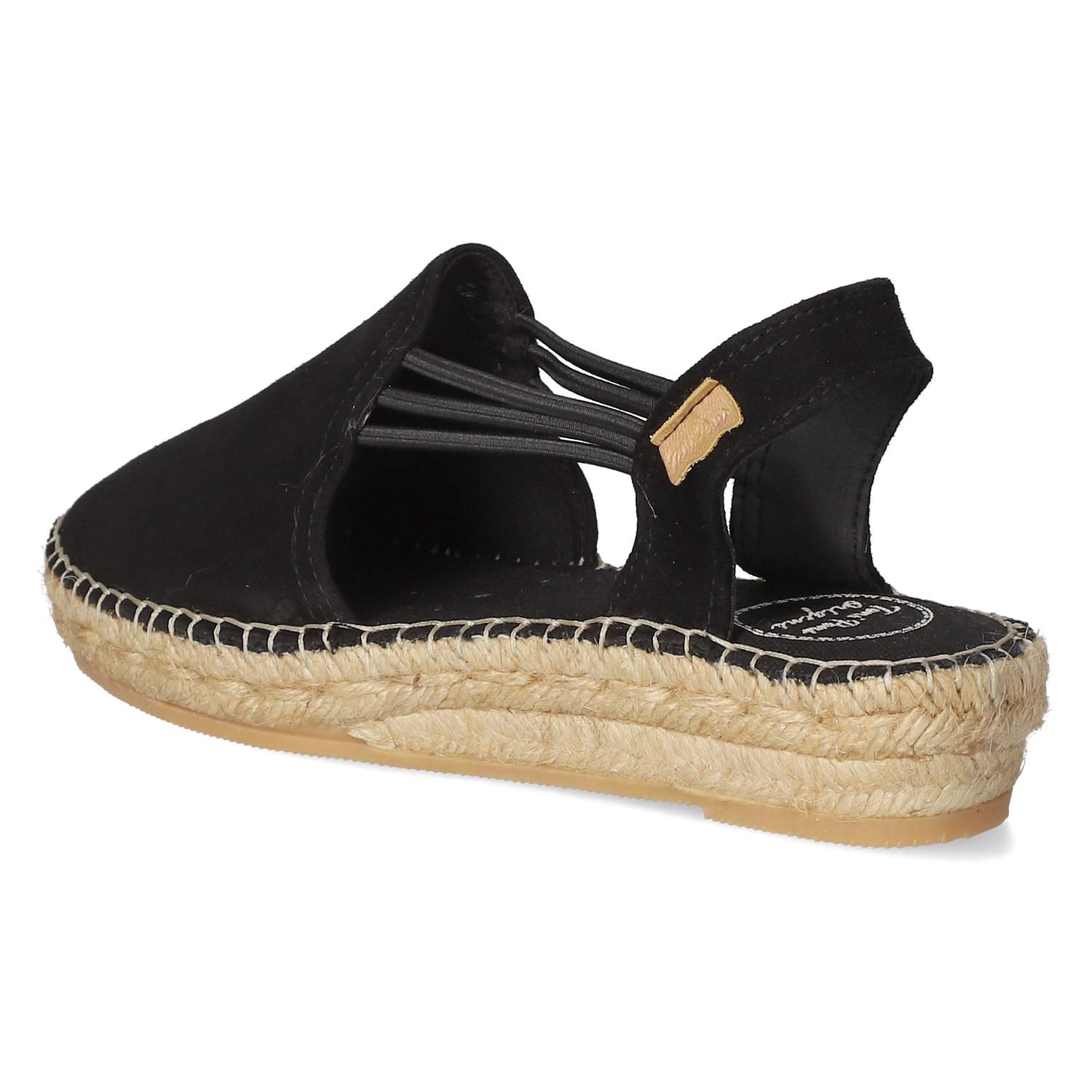 Espadrille-Sandalen NURIA  Schwarz