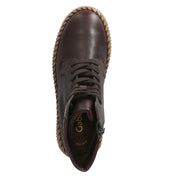 Schnürstiefeletten  Braun