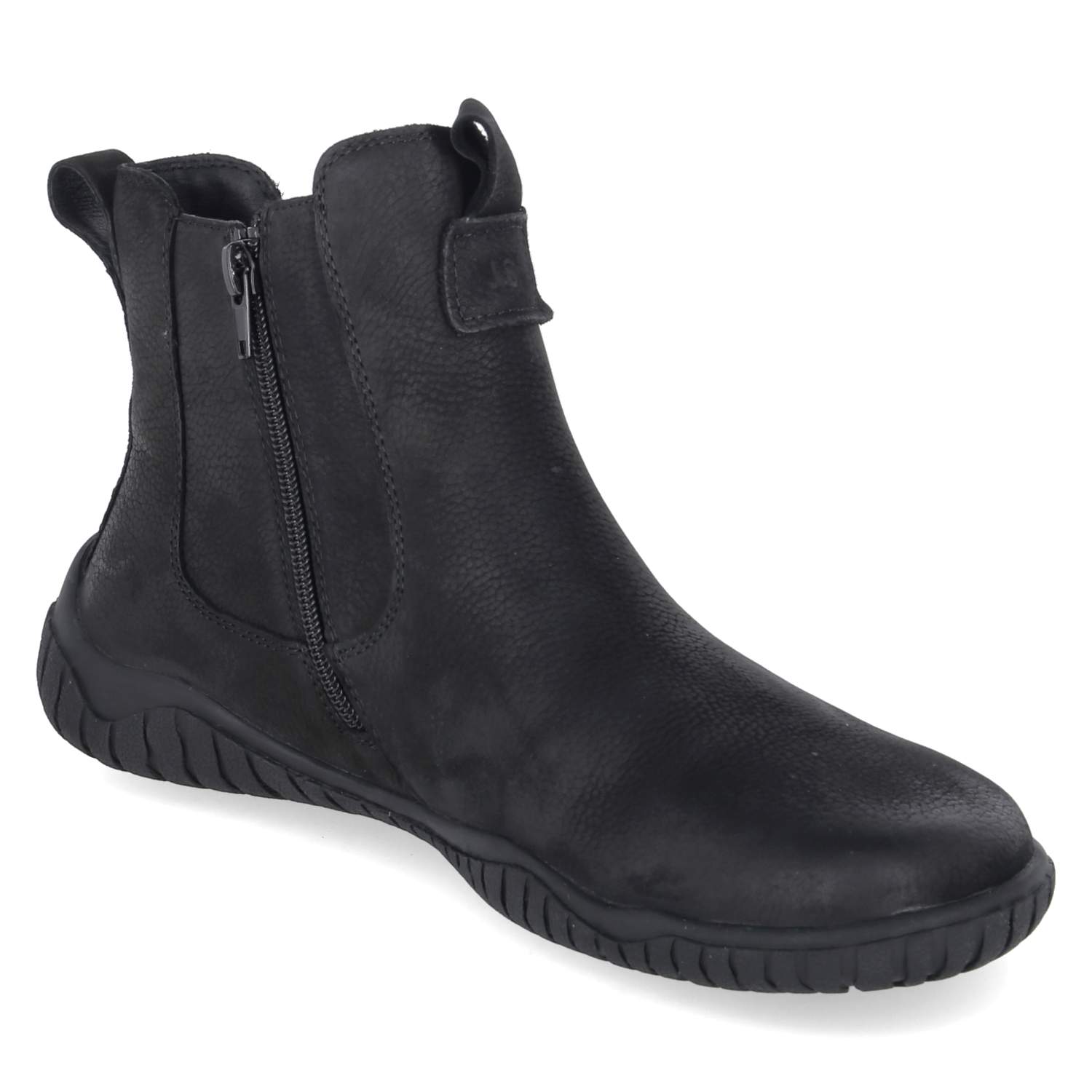 Barfuß-Chelsea Boots WALLACE 10 Schwarz