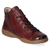 Schnürstiefeletten  Rot