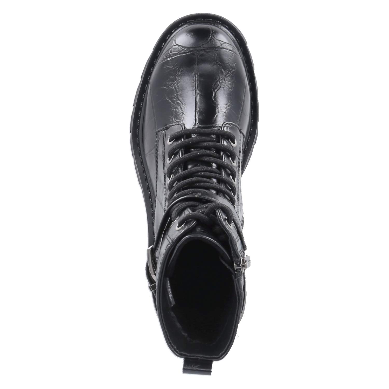 Schnürboots  Schwarz