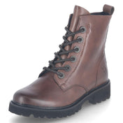 Schnürstiefeletten  Braun