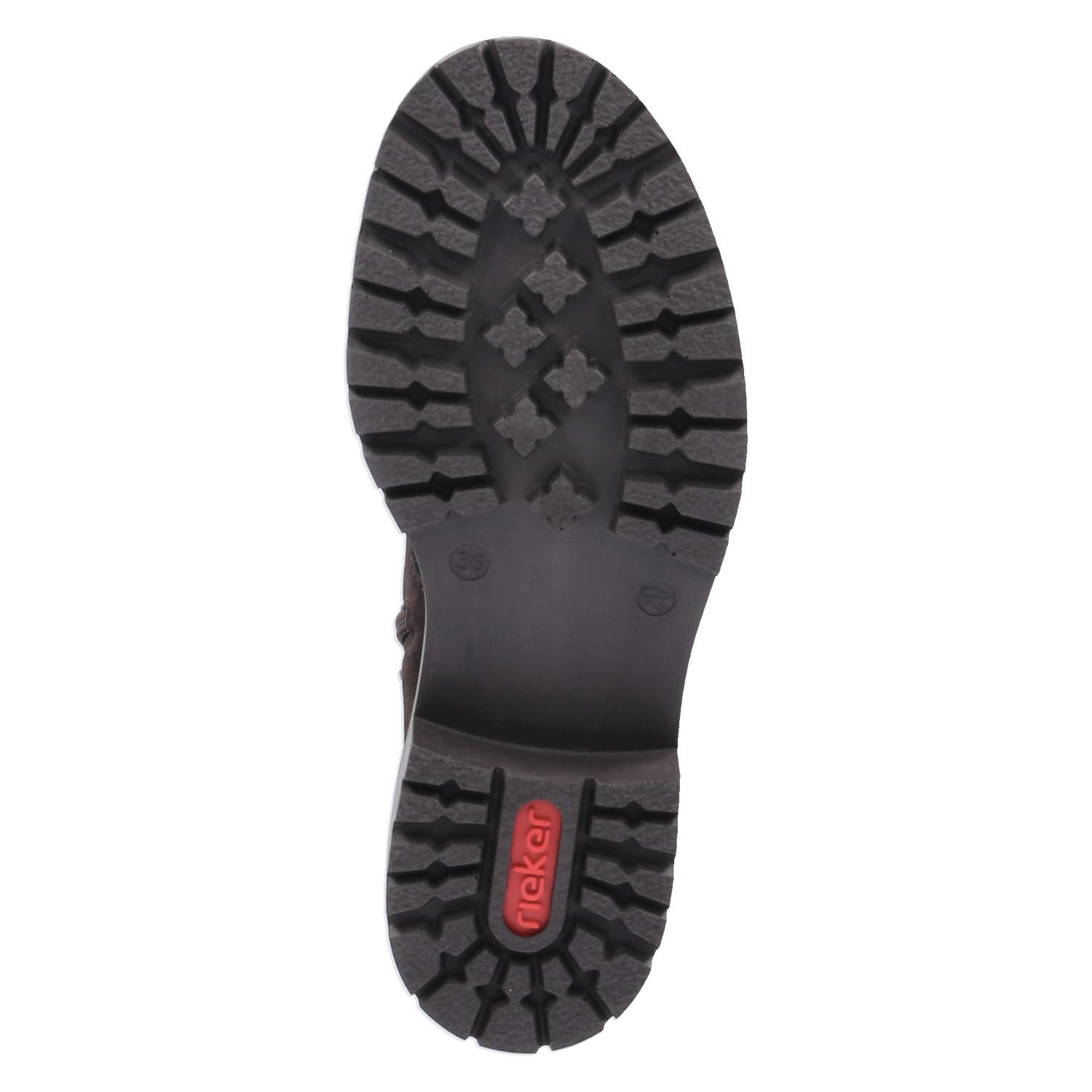 Schnürstiefeletten  Braun
