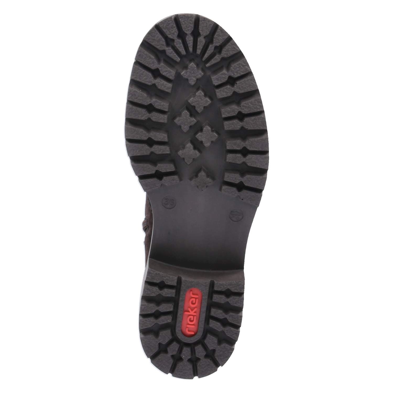 Schnürstiefeletten  Braun
