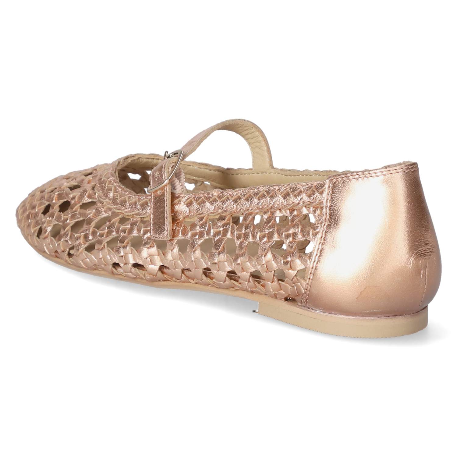 Spangenballerinas  Gold