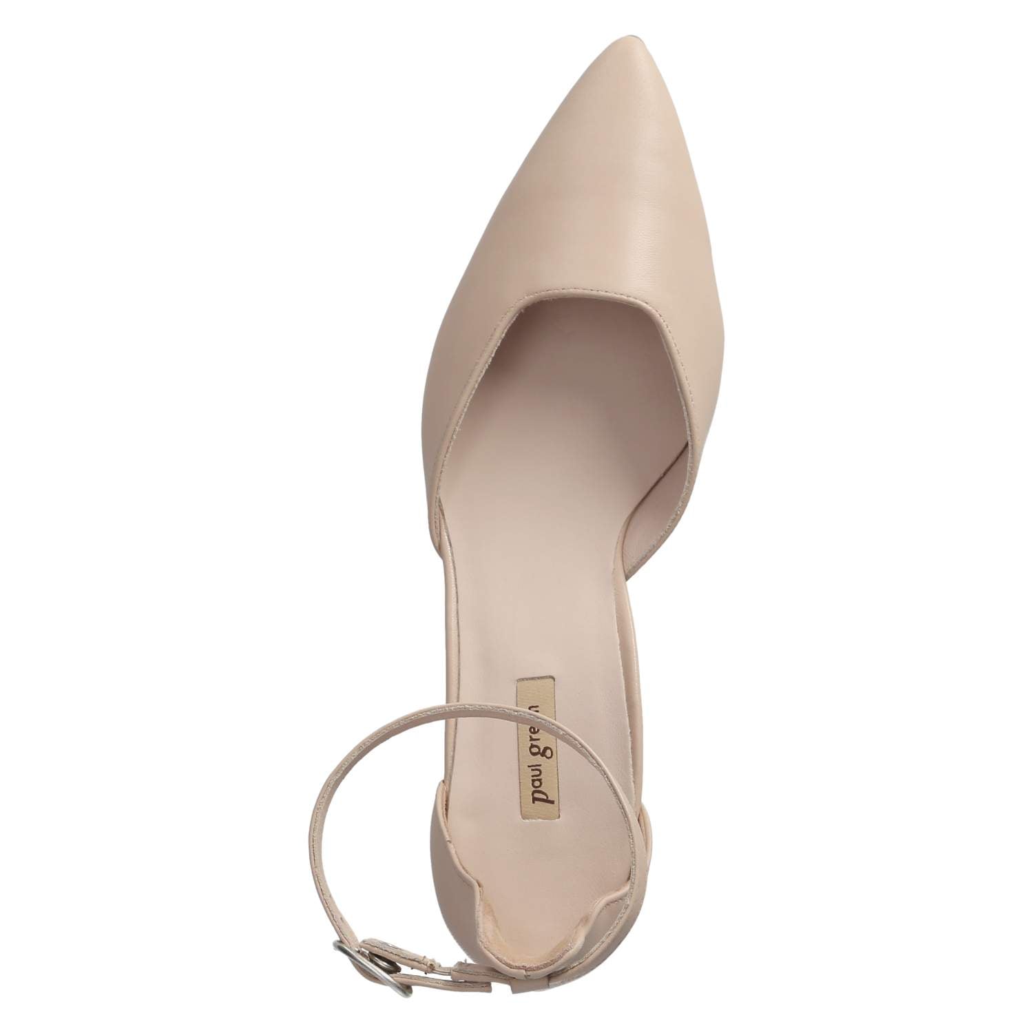 Riemchenpumps  Beige