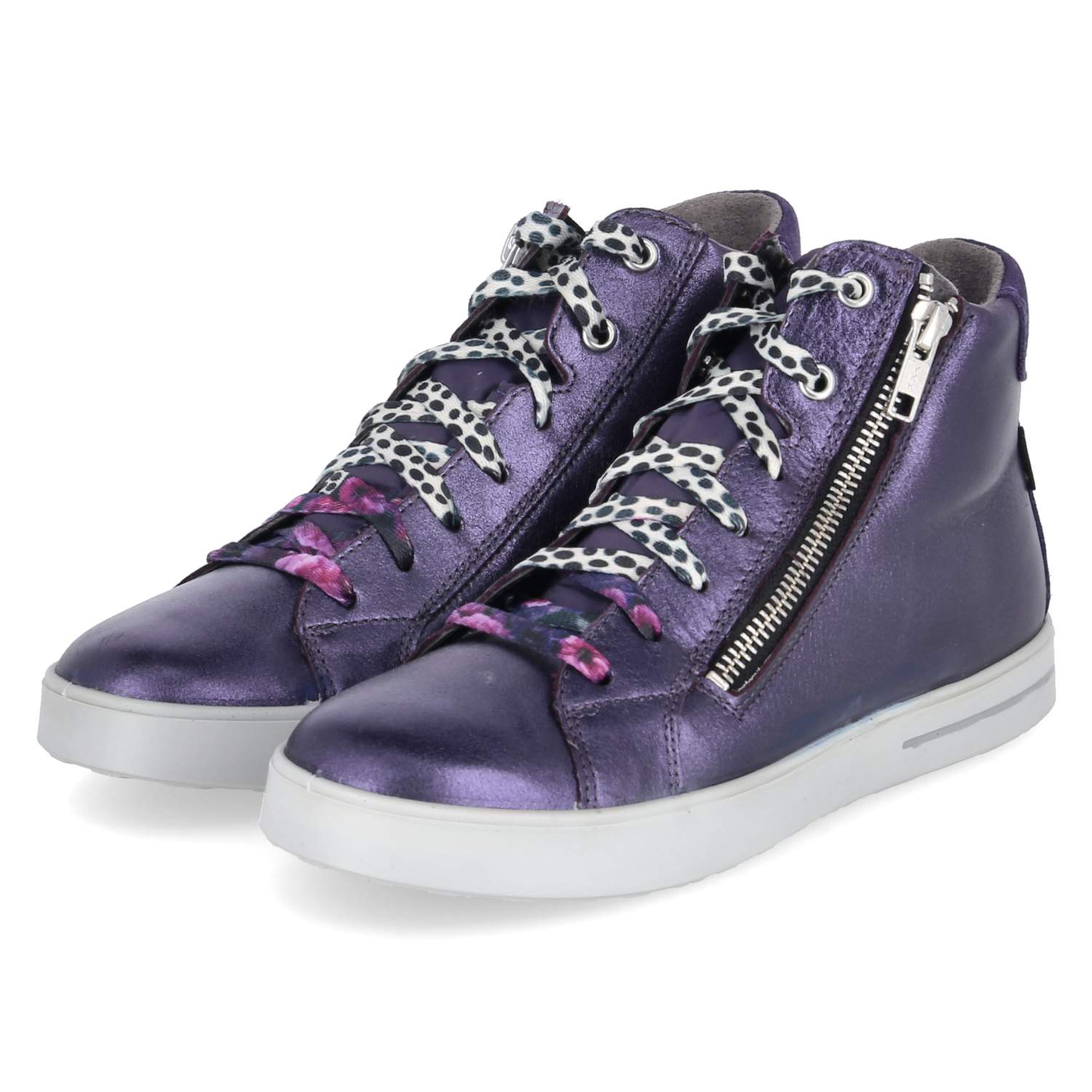 Schnürboots STELLA  Lila