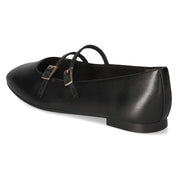 Spangenballerinas Schwarz