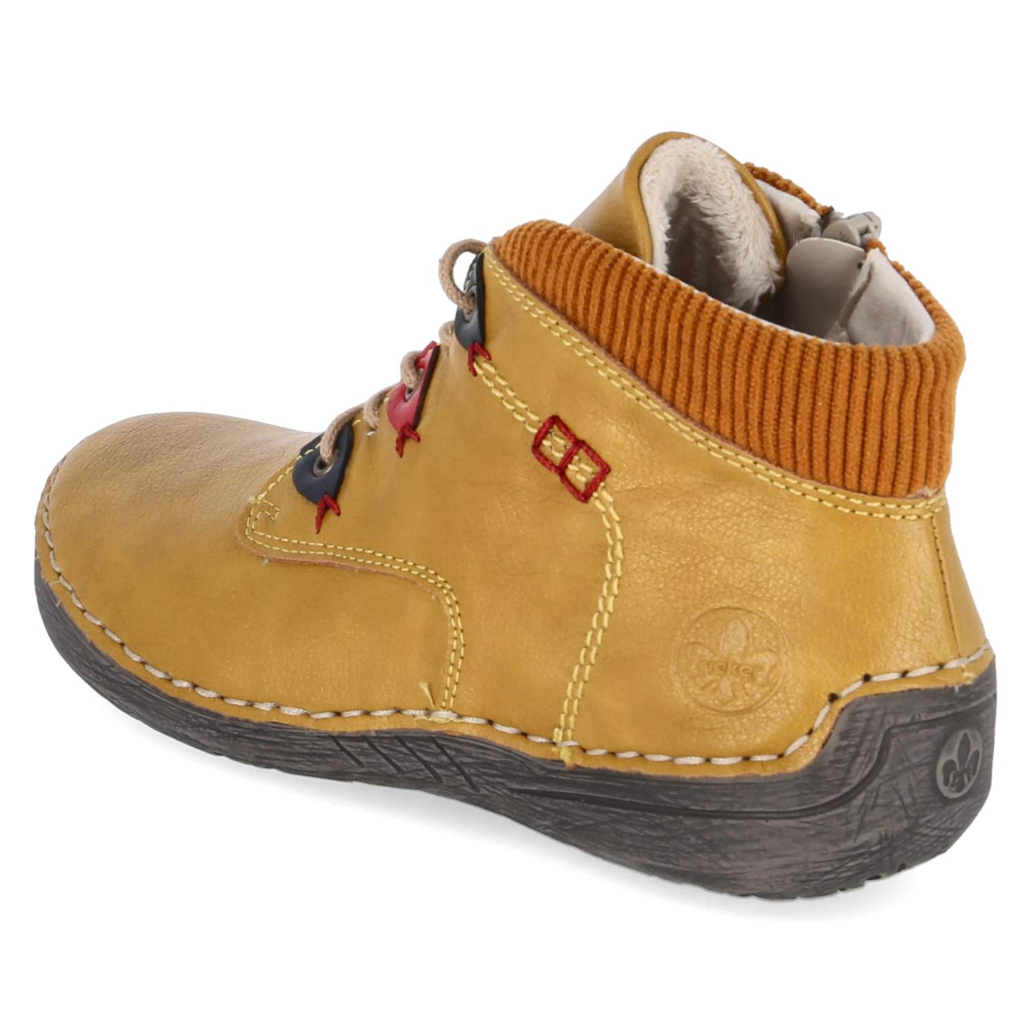Schnürboots  Gelb