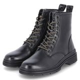Schnürboots  Schwarz