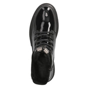 Schnürboots  Schwarz