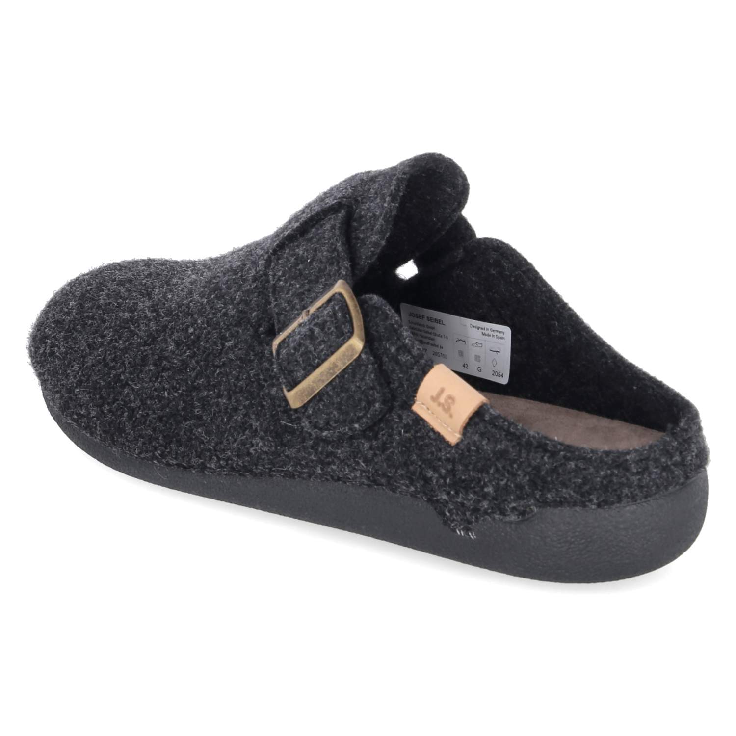 Pantoffeln CARSON 01  Grau