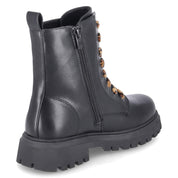 Schnürboots  Schwarz