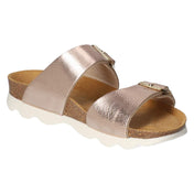 Pantoletten  Gold