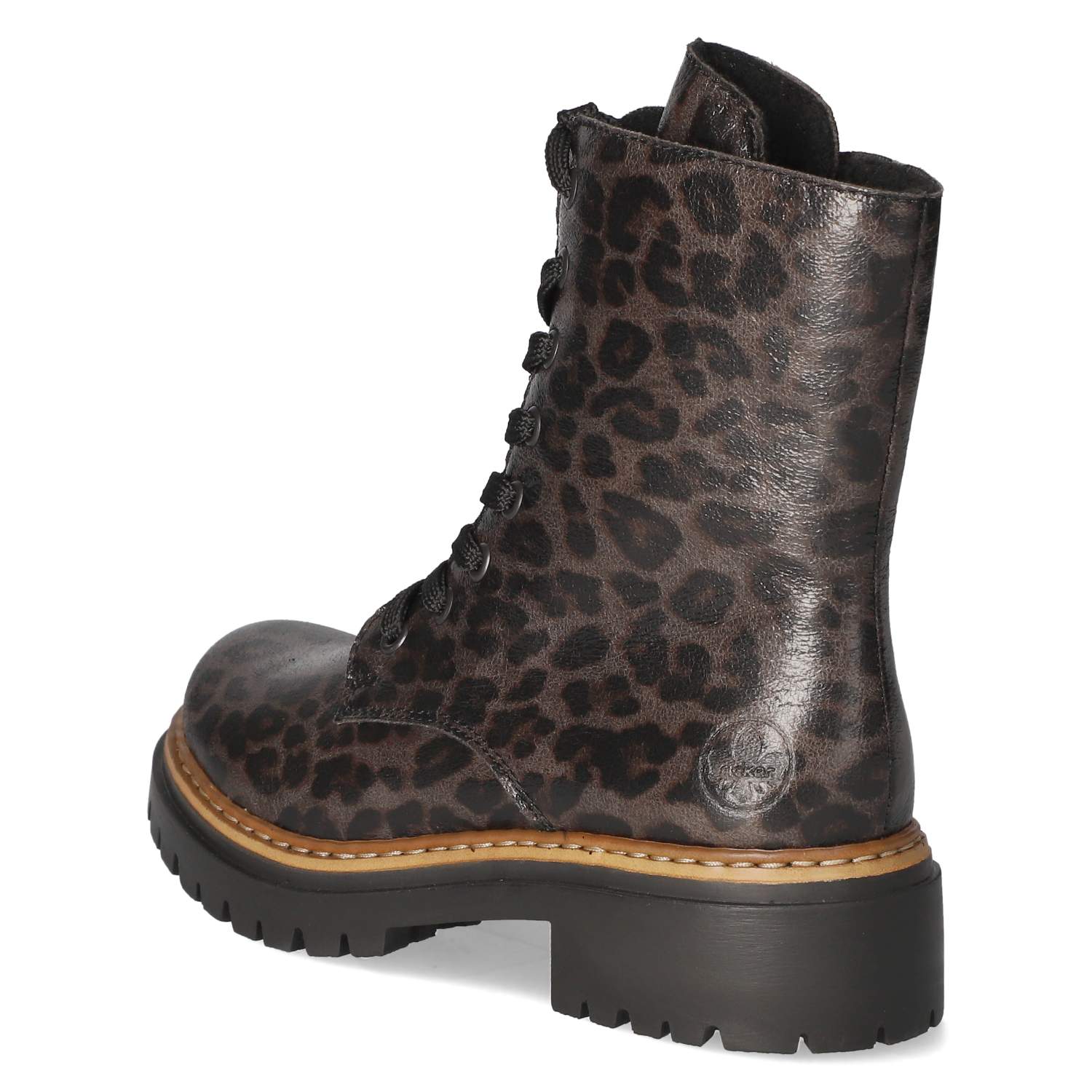 Schnürstiefeletten  Braun