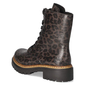 Schnürstiefeletten  Braun