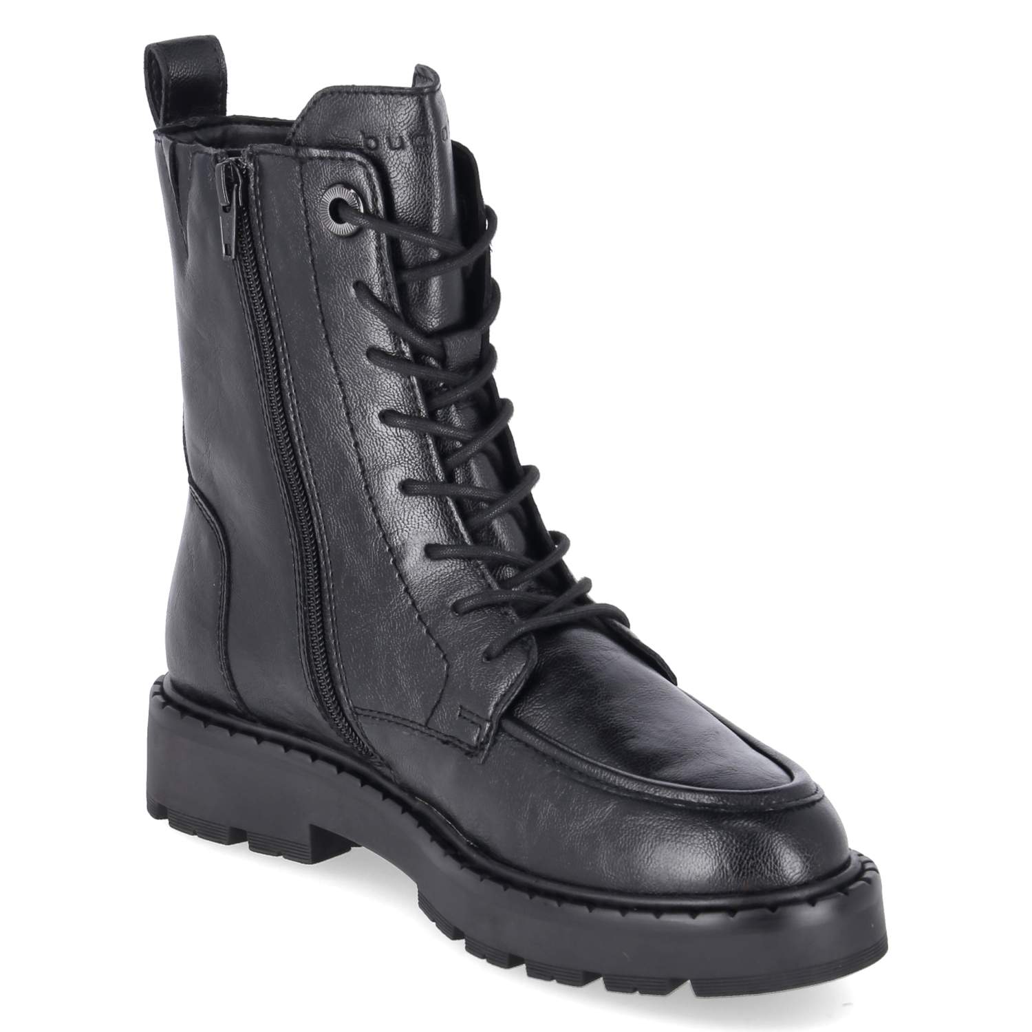 Schnürstiefeletten  Schwarz