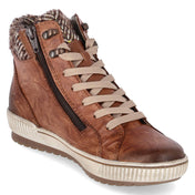 Schnürstiefeletten  Braun