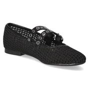 Spangenballerinas Schwarz