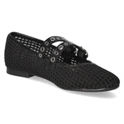 Spangenballerinas  Schwarz