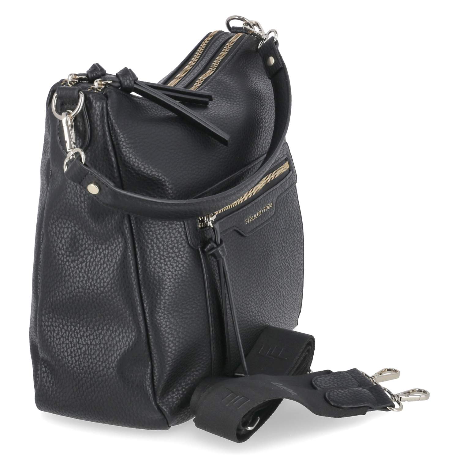 Schultertasche  Schwarz
